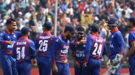 Asian Games 2023: Nepal Vs. Maldives Men'S Cricket : Abinash Bohara Shines